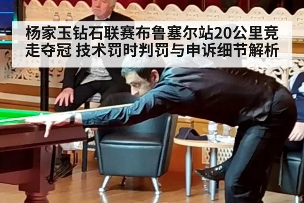 杨家玉钻石联赛布鲁塞尔站20公里竞走夺冠 技术罚时判罚与申诉细节解析